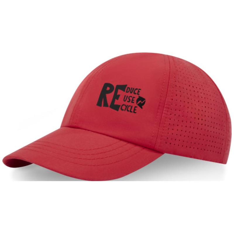 Gorra reciclada de 6 paneles Cool Fit GRS "Mica"