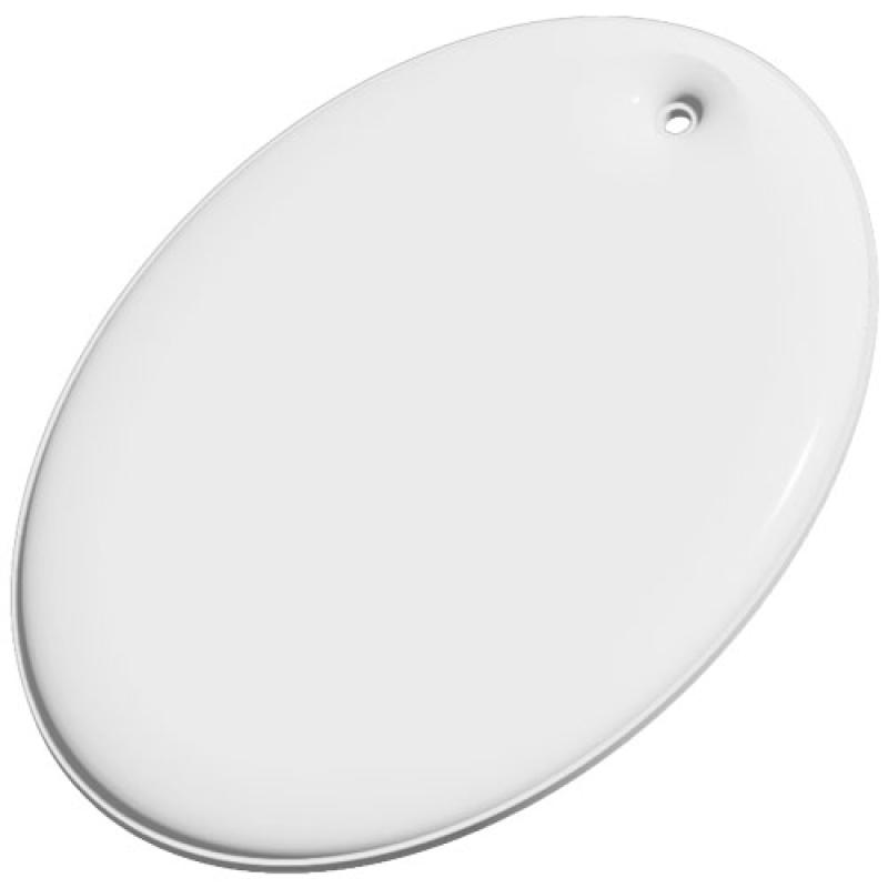 Colgante ovalado de PVC reflectante H-12 RFX™