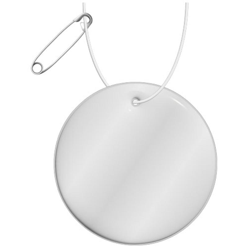 Colgante de circulo mediano de PVC reflectante H-12 RFX™