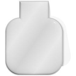 Imán cuadrado de PVC reflectante  M-10 RFX™