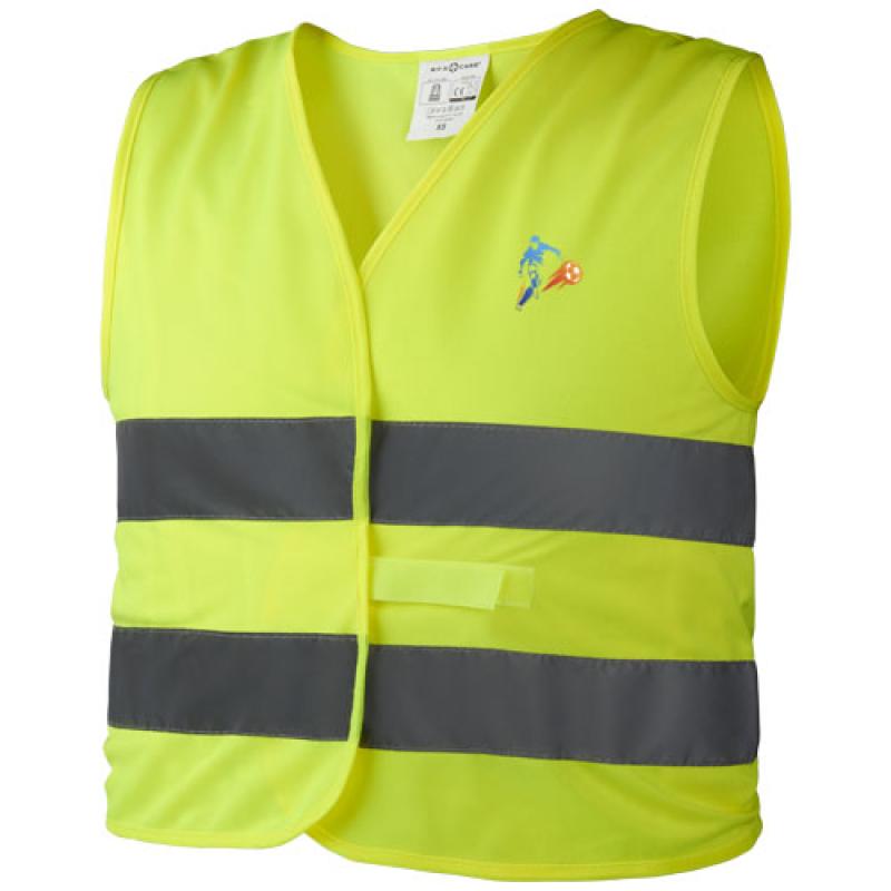 Chaleco de seguridad reflectante infantil "HW1" (XS)