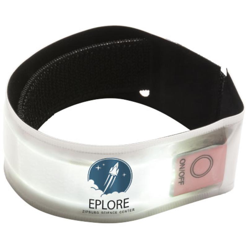 Pulsera LED de PVC reflectante RFX™