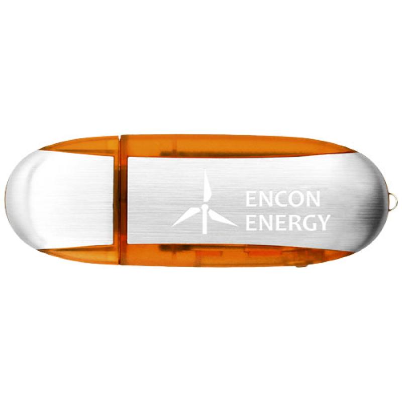 Memoria USB ovalada