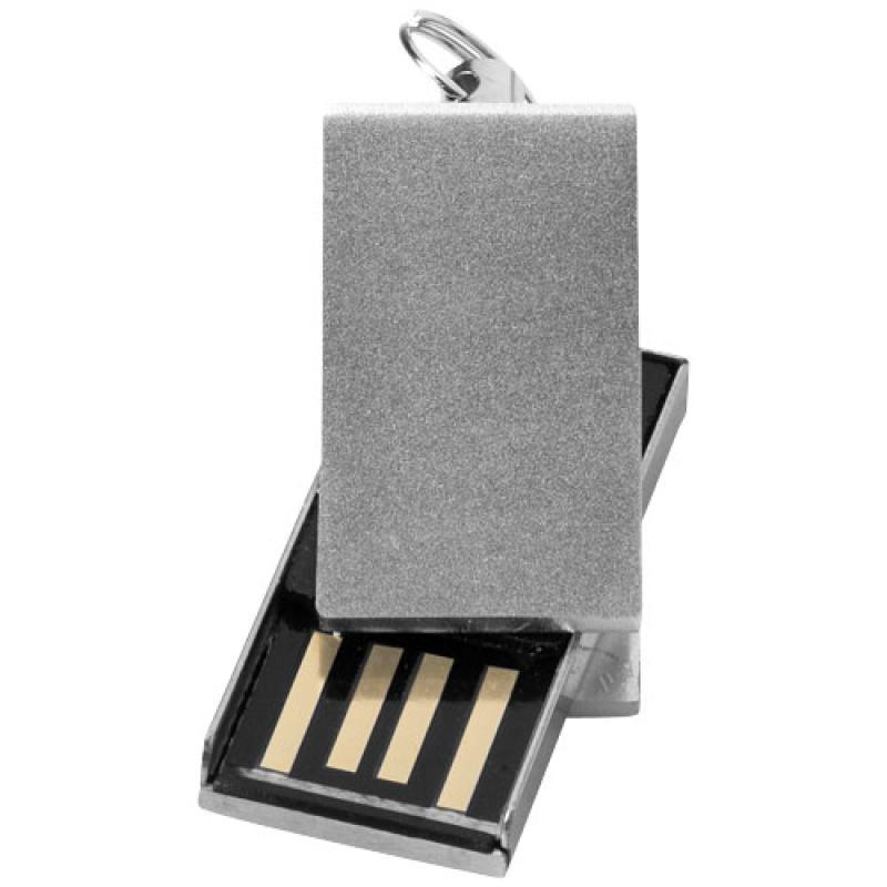 Memoria USB mini rotate de aluminio