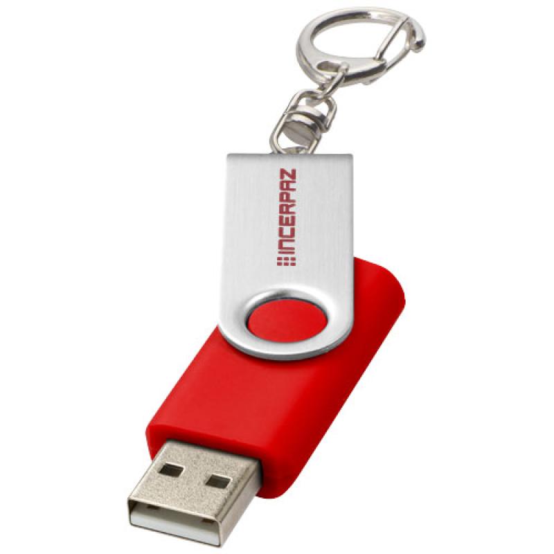 Memoria USB con llavero "Rotate"