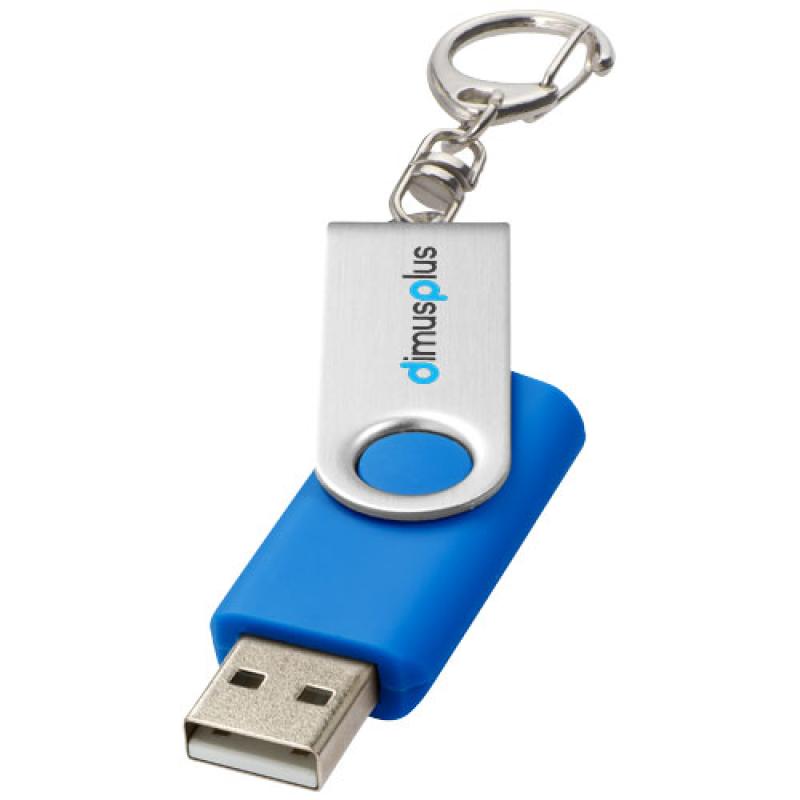 Memoria USB con llavero "Rotate"
