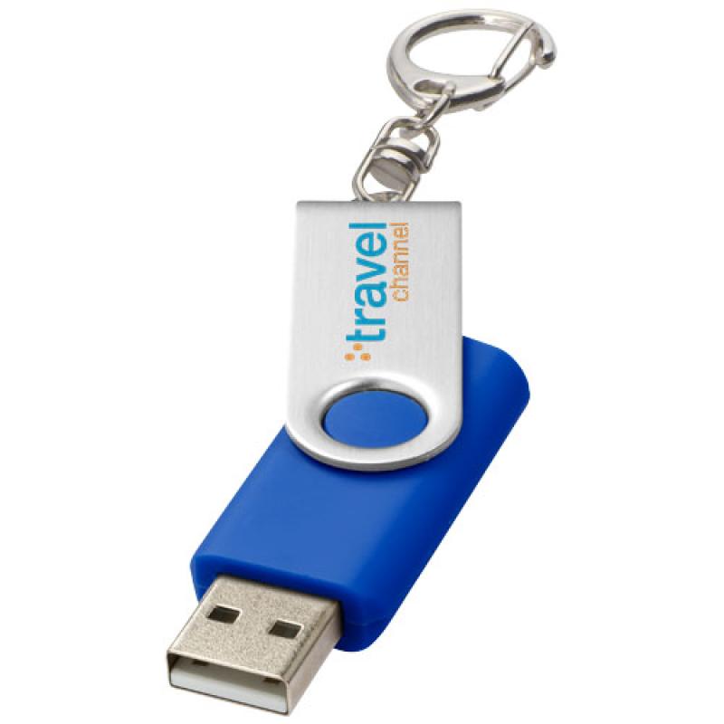 Memoria USB con llavero "Rotate"