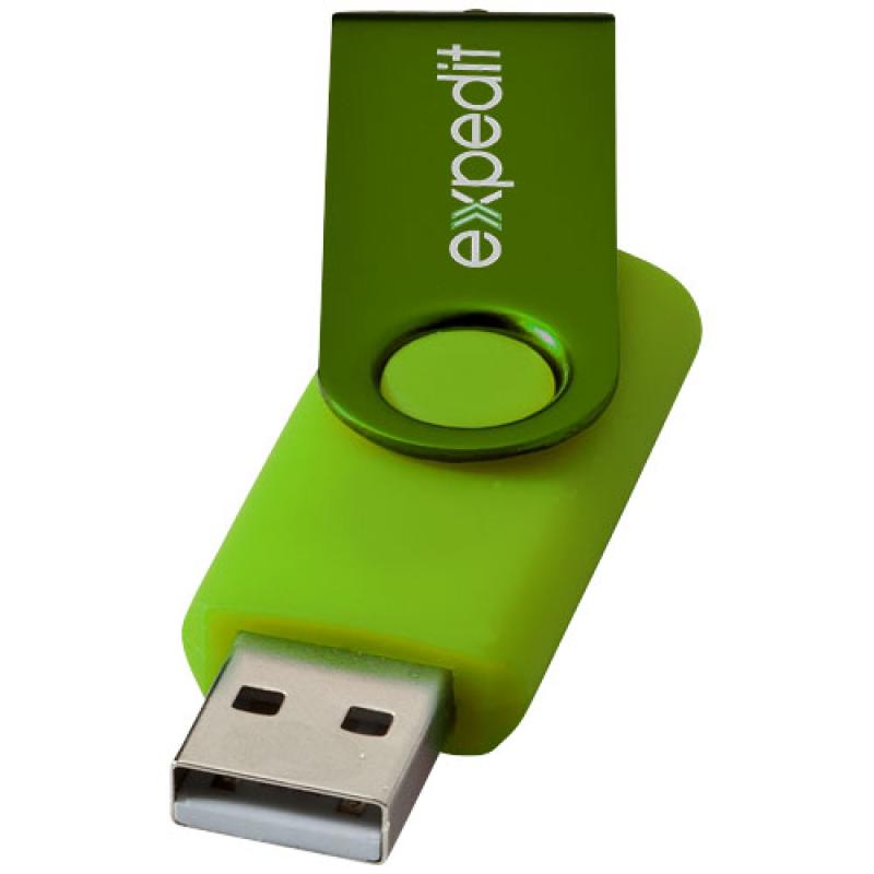 Memoria USB metálica "Rotate"