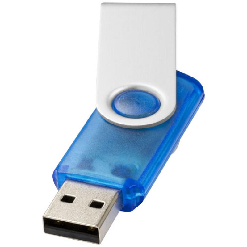 Memoria USB "Rotate" Translúcida