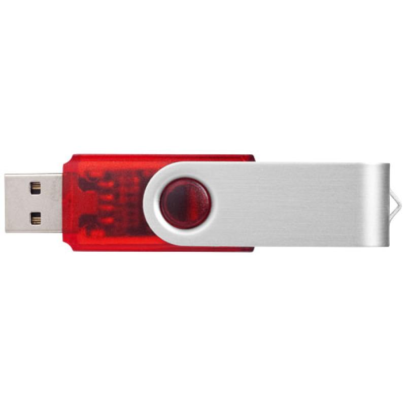Memoria USB "Rotate" Translúcida