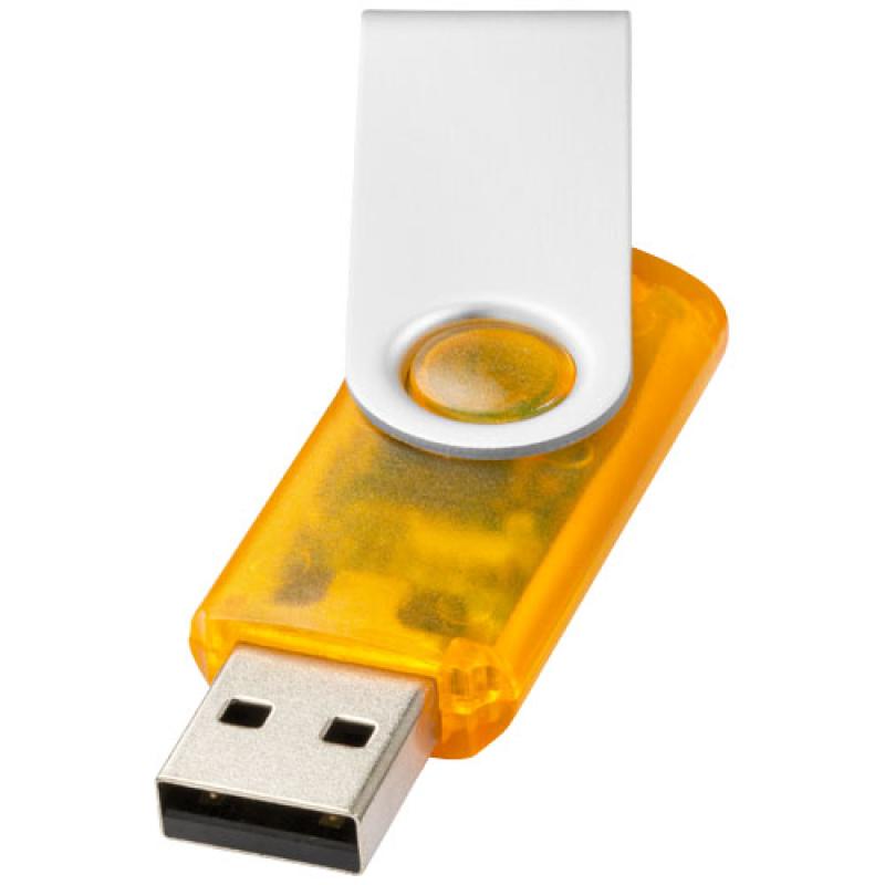 Memoria USB "Rotate" Translúcida