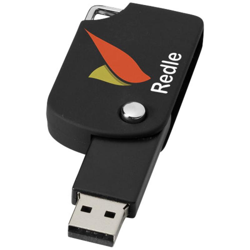Memoria USB cuadrada "Swivel"