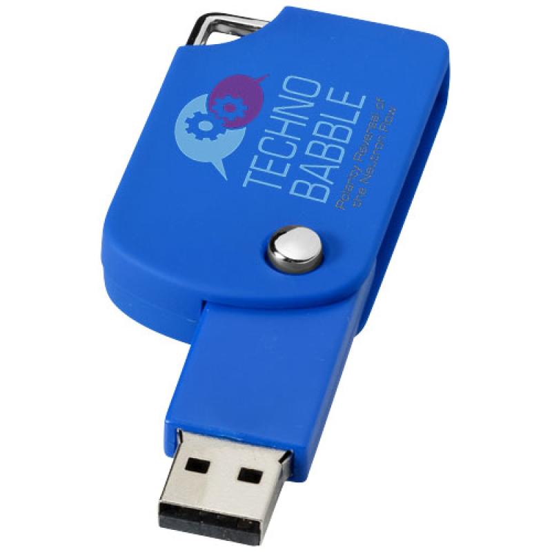 Memoria USB cuadrada "Swivel"
