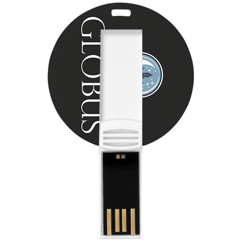 Memoria USB tarjeta de crédito redonda