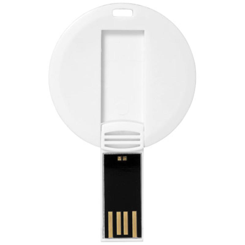 Memoria USB tarjeta de crédito redonda