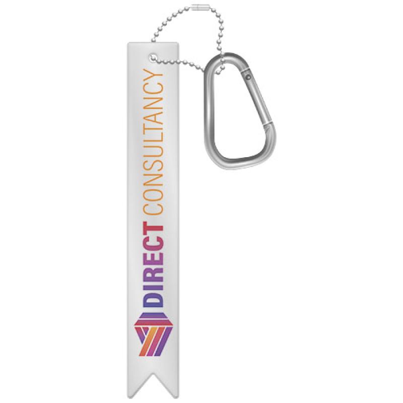 Colgante de PVC reflectante con mosquetón H9 RFX™