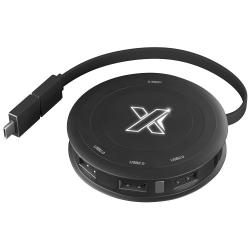 SCX.design Cargador inalámbrico de 5 W y hub H16