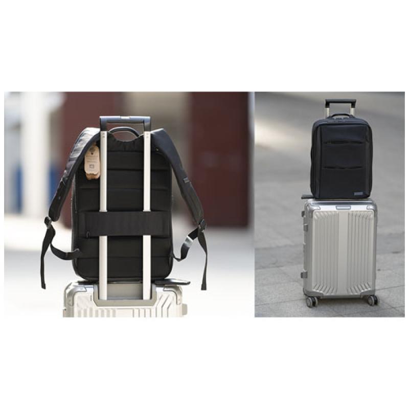 SCX.design Mochila de negocios con batería de 10 000 mAh L10