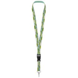 Lanyard de PET reciclado con sublimación por ambas caras "Bucks"