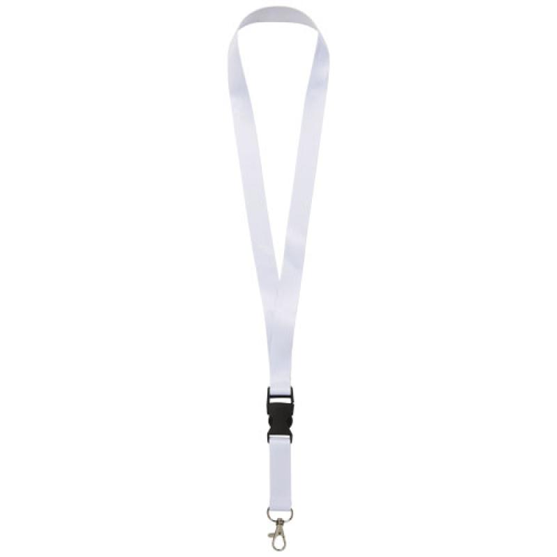 Lanyard de PET reciclado con sublimación por ambas caras "Bucks"