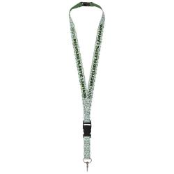 Lanyard de PET reciclado con hebilla de seguridad "Balta"