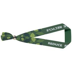 Pulsera para festivales de PET reciclado con cierre de metal "Evi"