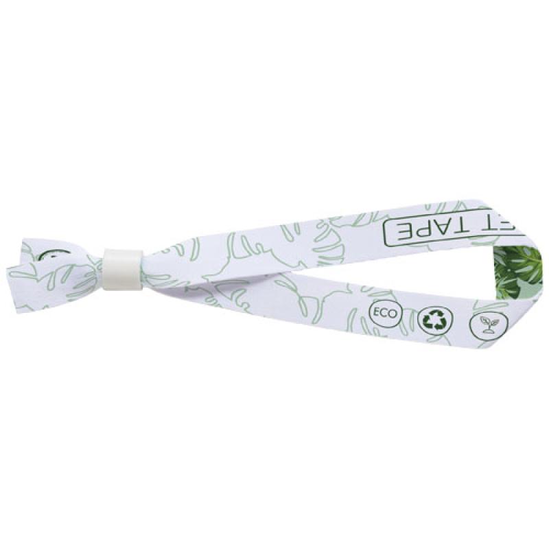 Pulsera para festivales de PET reciclado "El"