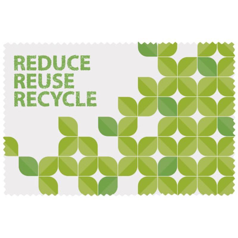 Paño de limpieza pequeño de PET reciclado "Caro"