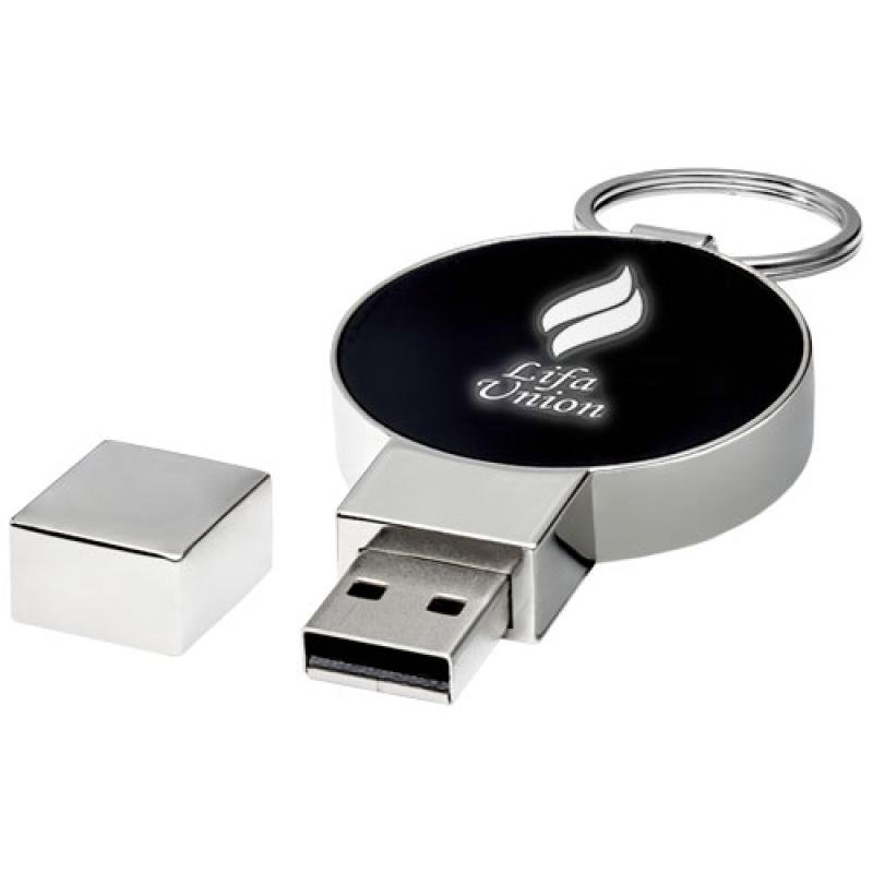 USB redondo con retroiluminación