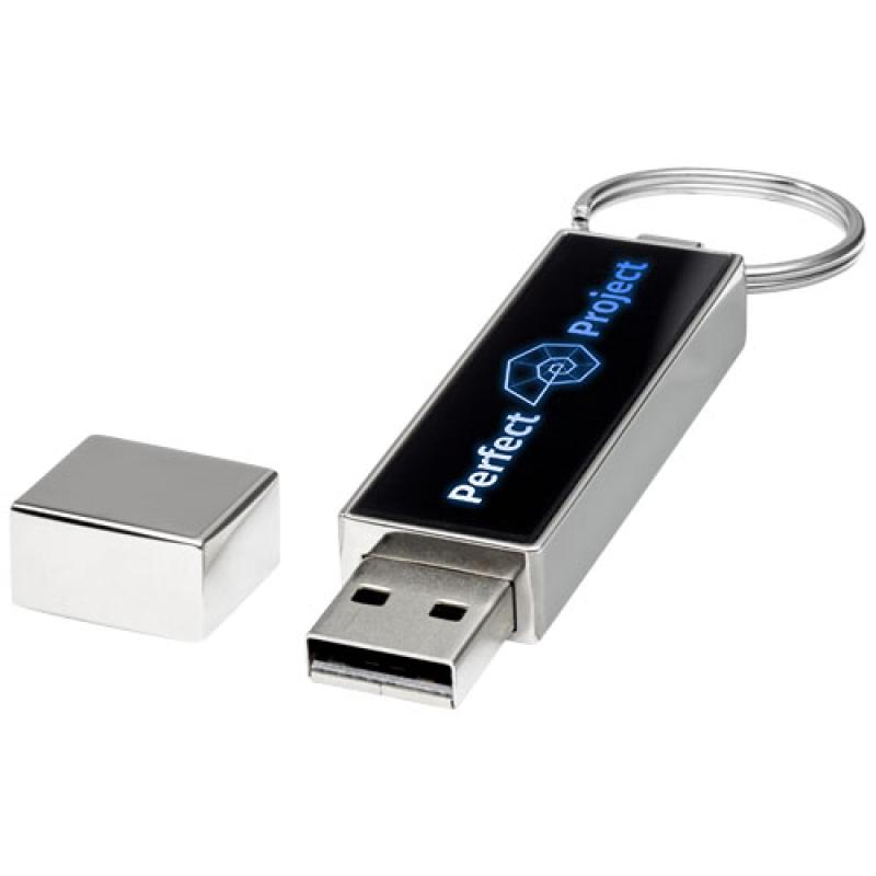 USB rectangular con retroiluminación