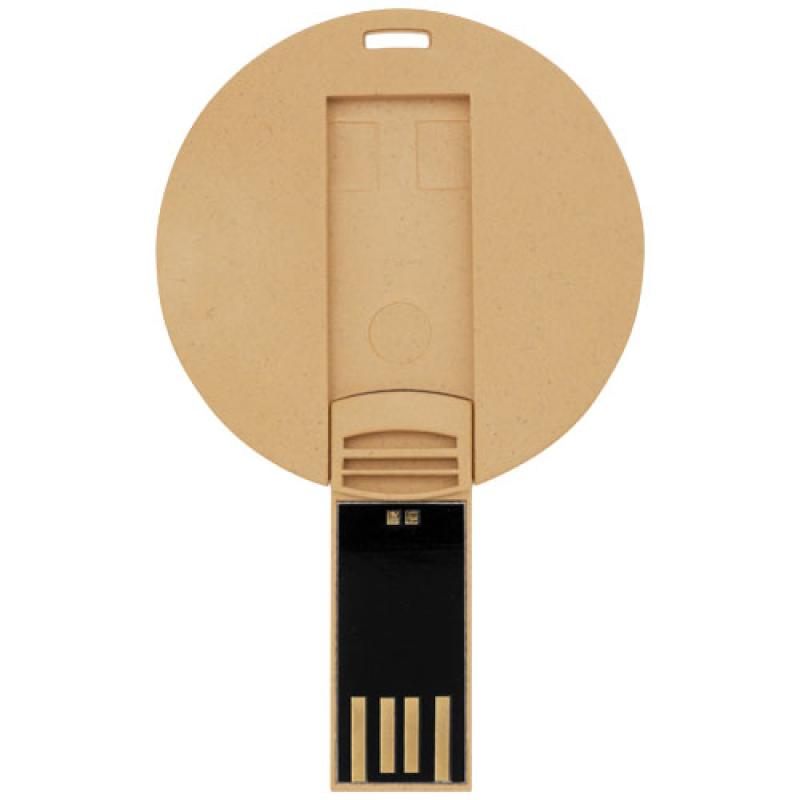 USB redondo biodegradable