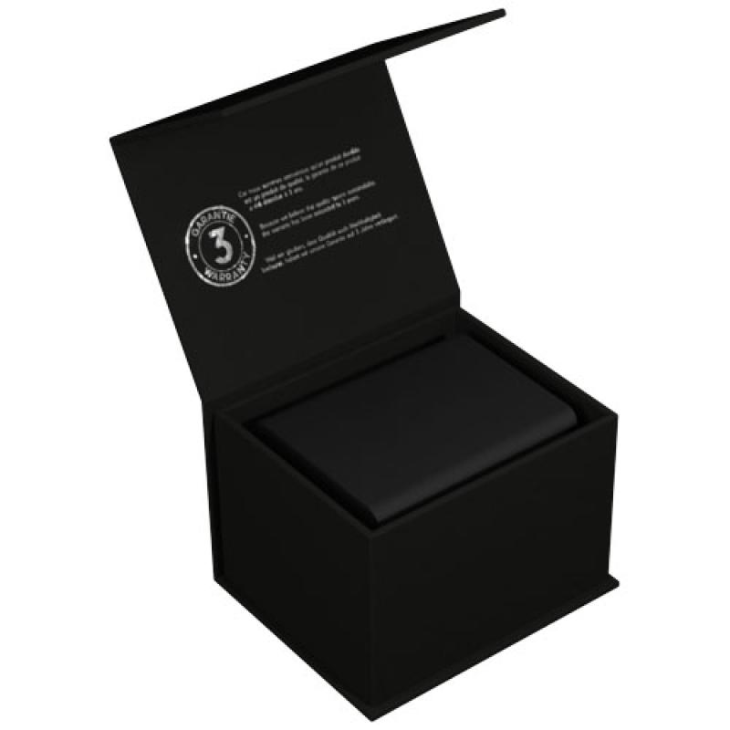 Soporte para lápices antibacteriano con logotipo retroiluminado y doble salida USB "SCX.design O11"