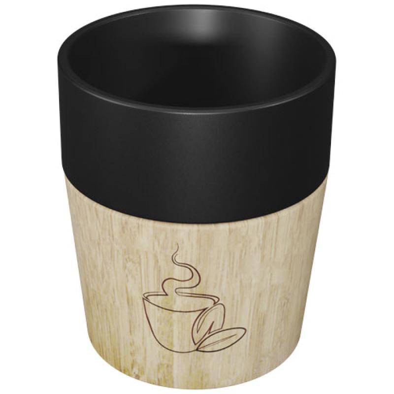 Set de 4 tazas para café de cerámica magnética SCX "Design D06"