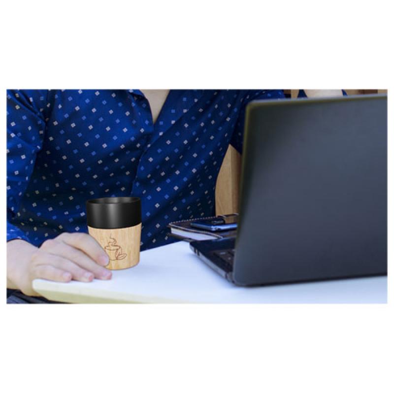 Set de 4 tazas para café de cerámica magnética SCX "Design D06"