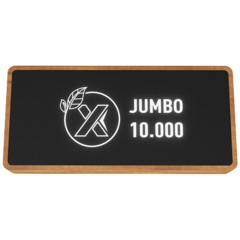 Batería externa inalámbrica de madera de 10 000mAh SCX "Design P46"