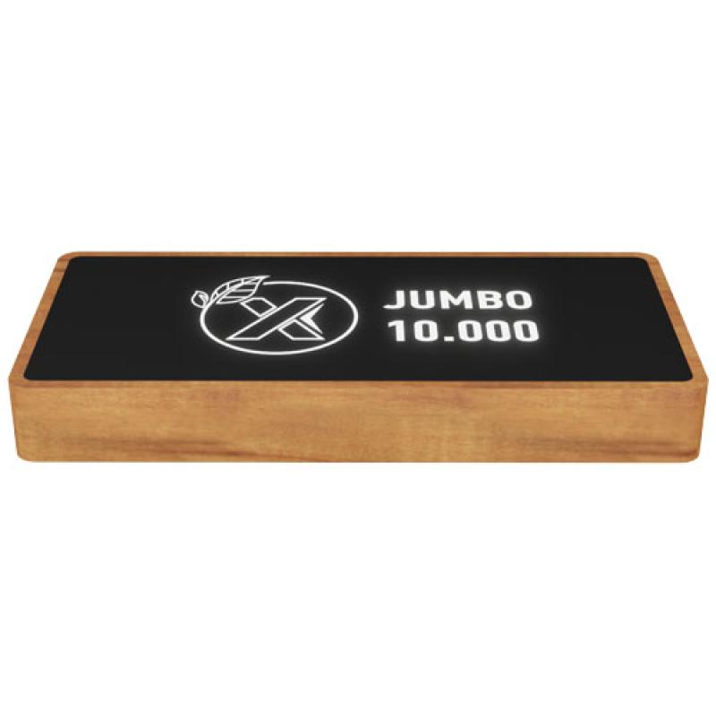 Batería externa inalámbrica de madera de 10 000mAh SCX "Design P46"