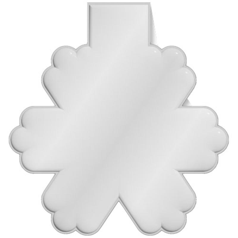 Imán reflectante de PVC de copo de nieve M-10 "RFX™"