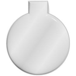 Imán de PVC reflectante redondo grande M-10 "RFX™"