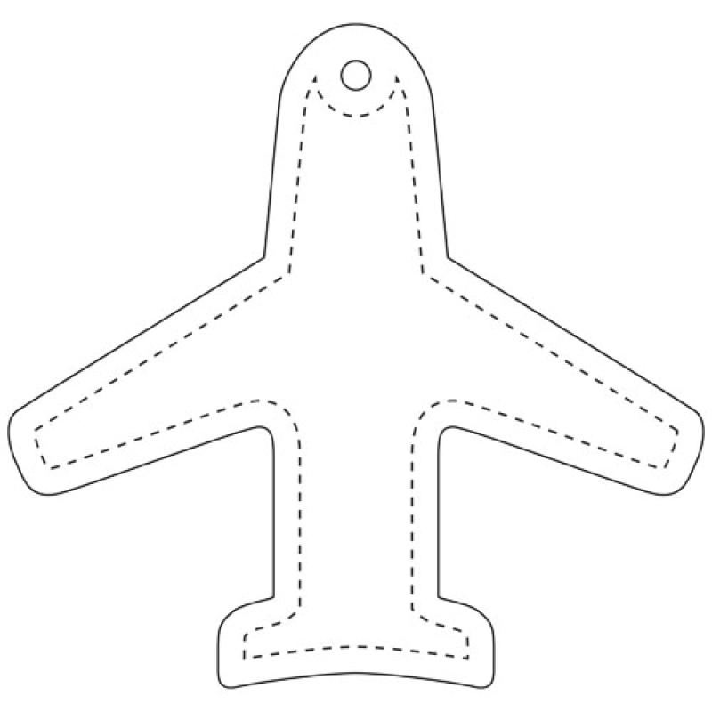 Colgante de TPU reflectante en forma de avión H-09 "RFX™"