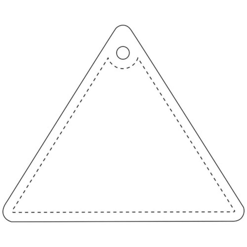 Colgante de TPU reflectante triangular H-12 "RFX™"