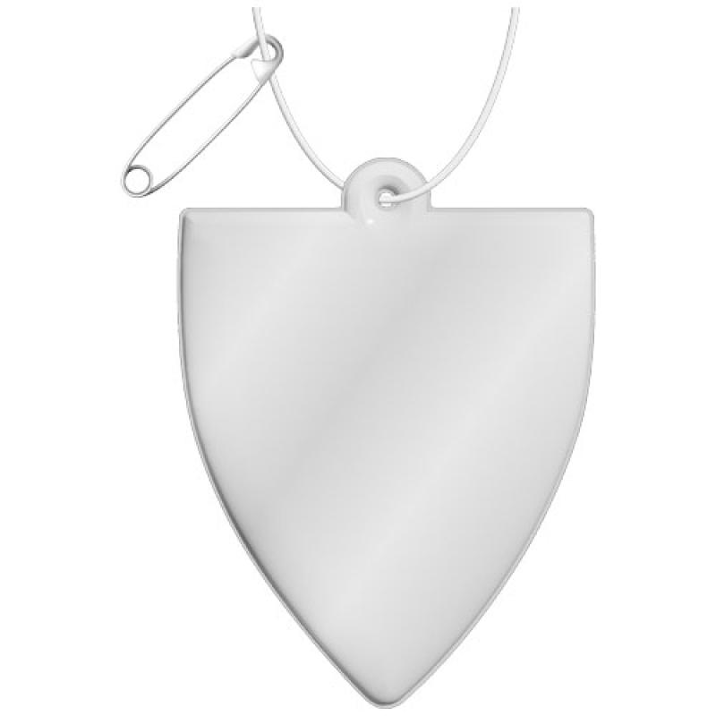 Colgante de PVC reflectante en forma de placa H-12 "RFX™"