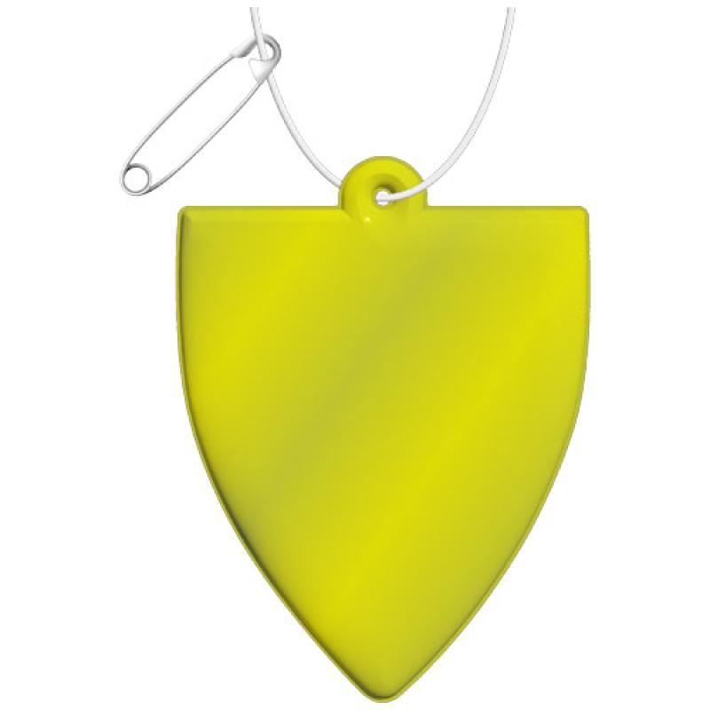 Colgante de PVC reflectante en forma de placa H-12 "RFX™"