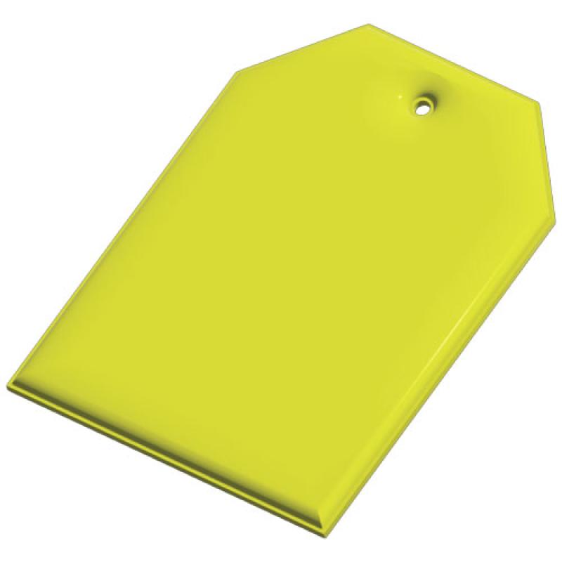 Colgante de PVC reflectante en forma de etiqueta H-12 "RFX™"