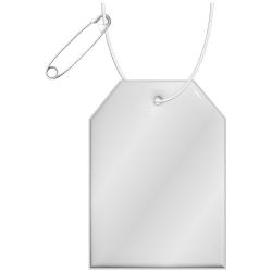 Colgante de TPU reflectante en forma de etiqueta H-12 "RFX™"