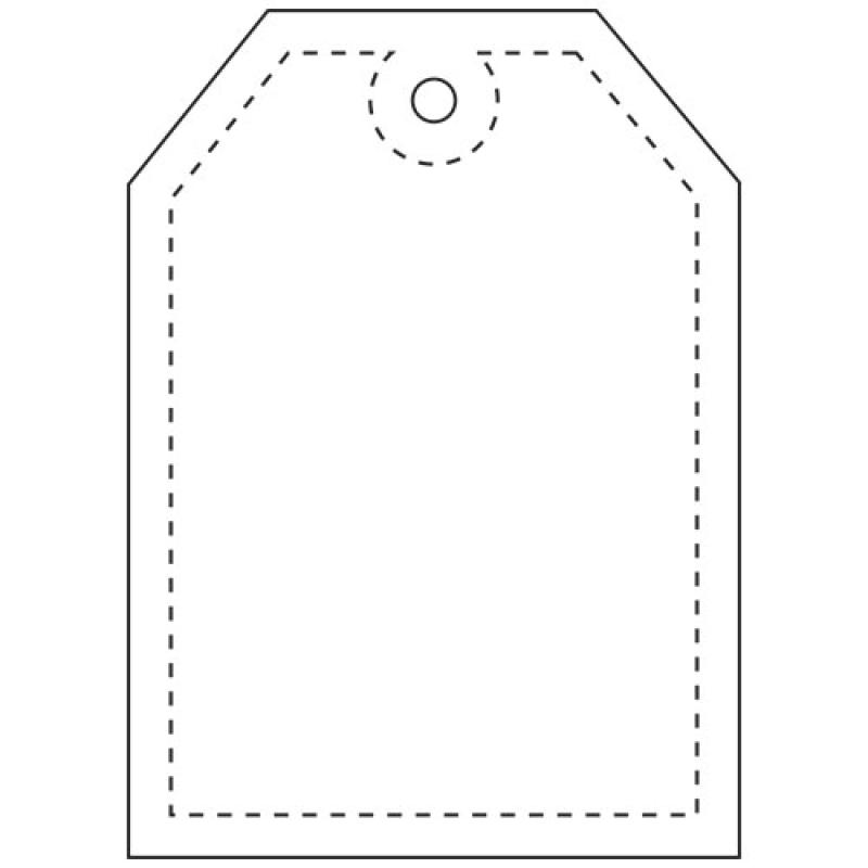 Colgante de TPU reflectante en forma de etiqueta H-12 "RFX™"