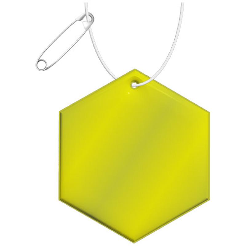 Colgante de TPU reflectante hexagonal H-12 "RFX™"