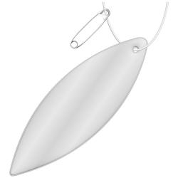 Colgante de PVC reflectante en forma de elipse H-12 "RFX™"