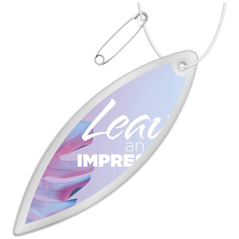 Colgante de PVC reflectante en forma de elipse H-12 "RFX™"