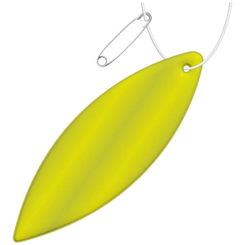 Colgante de PVC reflectante en forma de elipse H-12 "RFX™"
