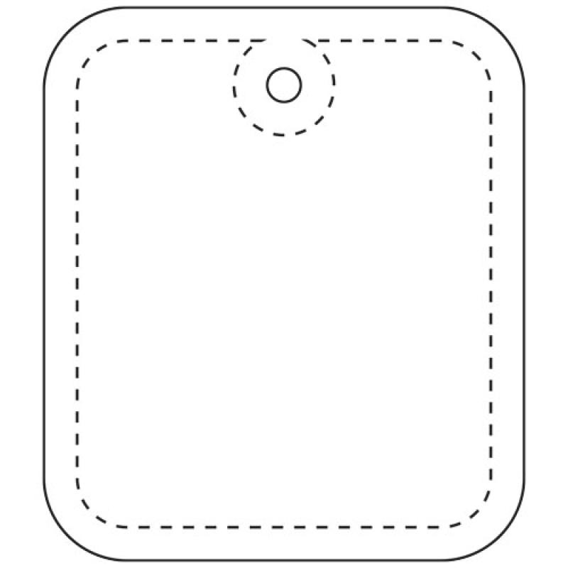 Colgante de PVC reflectante rectangular XXL H-20 "RFX™"